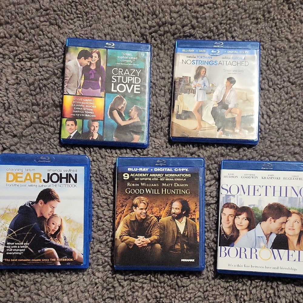 Blu-ray Movie Collection - Set of 5